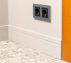 Рамка на 2 поста Favorit (серый,стекло) (W0021115)