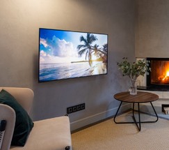 Рамка на 4 поста Aluminium (черный алюминий) (W0041708)