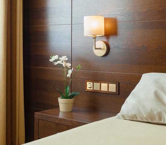 Рамка на 4 поста Aluminium (коричневый алюминий) (W0041714)