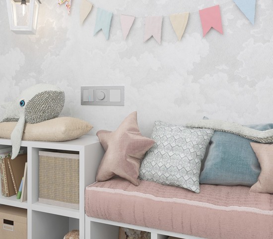 Рамка на 3 поста Aluminium (алюминий) (W0031706)