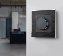 Рамка на 1 пост Aluminium (черный алюминий) (W0011708)