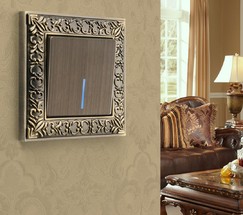 Рамка на 1 пост Antik (бронза) (W0011512)