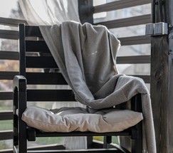 Выключатель двухклавишный влагозащищенный Gallant (графит рифленый) (W5020204)