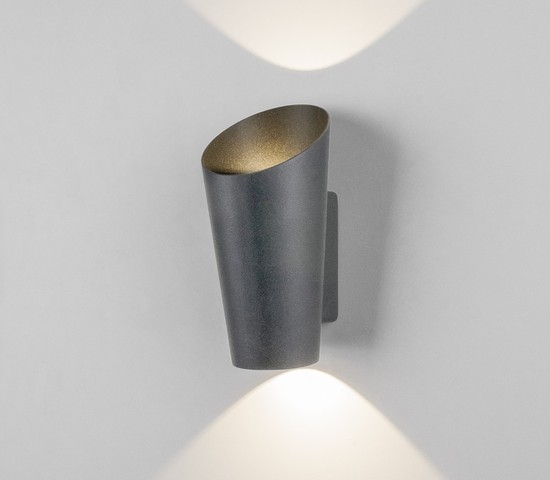 Универсальный уличный светильник 1539 TECHNO LED Tronc Серый