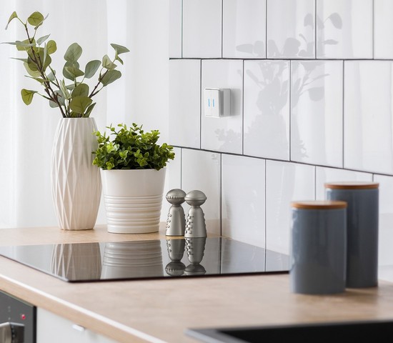 Выключатель двухклавишный с подсветкой Gallant (белый) (W5020101)