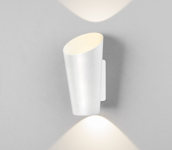 Универсальный уличный светильник 1539 TECHNO LED Tronc Белый