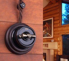 Ретро кабель витой 2х2,5 (коричневый) (W6452614)