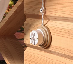 Ретро кабель витой 3х1,5 (белый) 20 м (W6453201)