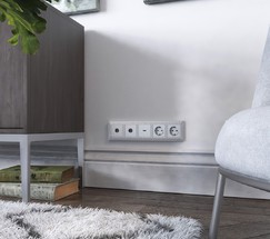 Рамка на 5 постов (матовый хром) (WL07-Frame-05)