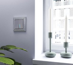 Рамка на 1 пост (матовый хром) (WL07-Frame-01)