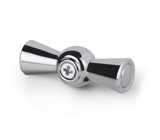 Ручка  выключателя 2 шт. (хром) Ретро (WL18-20-01)