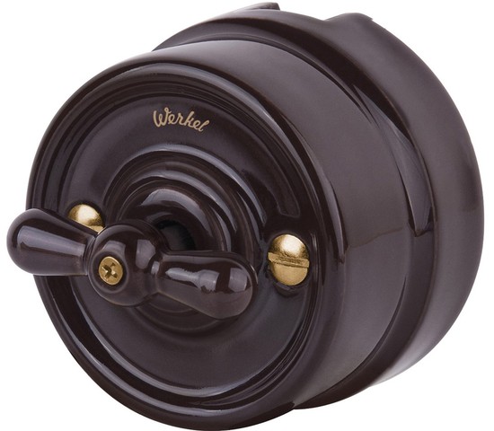 Винты для накладного выключателя 3шт. (золото) Ретро (WL18-21-01)