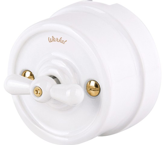 Винты для накладного выключателя 3шт. (золото) Ретро (WL18-21-01)