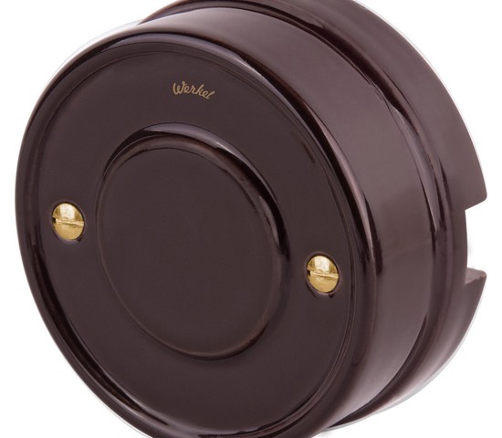 Винты для распределительной коробки/TV  розетки 2 шт. (золото) Ретро (WL18-22-01)