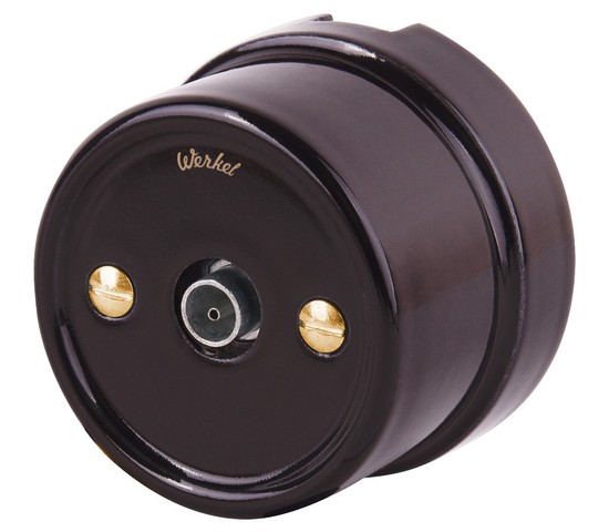 Винты для распределительной коробки/TV  розетки 2 шт. (золото) Ретро (WL18-22-01)