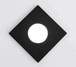 Точечный светильник 126 MR16 черный матовый