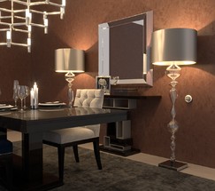 Переключатель одноклавишный (Матовый хром) Ретро (WL19-01-03)