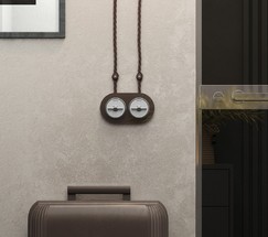 Переключатель одноклавишный Vintage (белый матовый/хром) (W5812050)