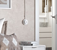 Выключатель на 4 положения двухклавишный Vintage (белый матовый/хром) (W5822050)