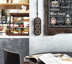 Выключатель на 4 положения двухклавишный Vintage (мокко матовый/хром) (W5822052)