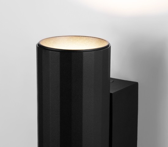 Настенный светильник Ribs MRL 1017 черный