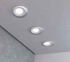 Точечный светильник 124 MR16 белый/серебро