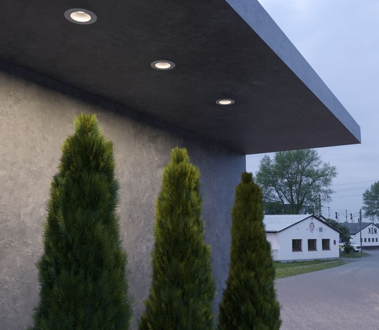 Универсальный уличный светильник Light LED 3003 (35128/U) белый