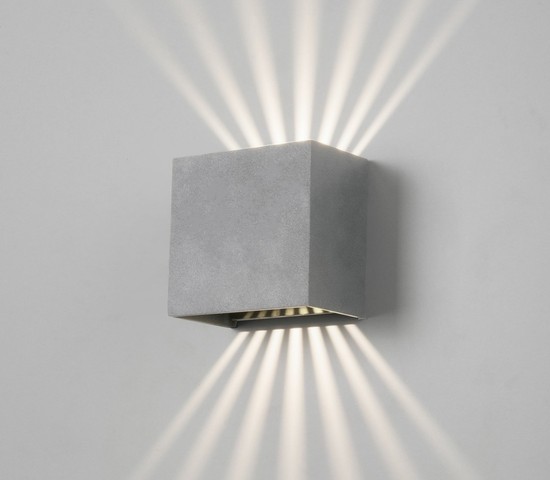 Универсальный уличный светильник Sole серый (35149/D)