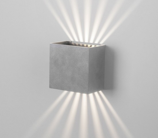 Универсальный уличный светильник Sole серый (35149/D)