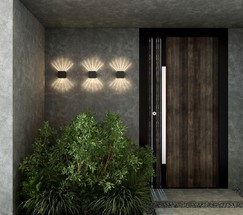 Универсальный уличный светильник Sole черный (35149/D)