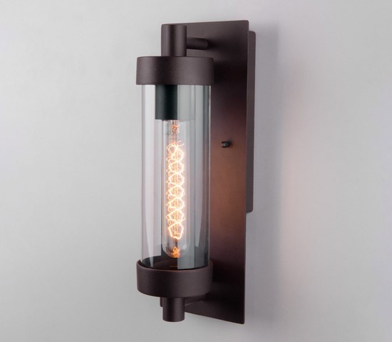 Универсальный уличный светильник Pipe D (35151/D) коричневый