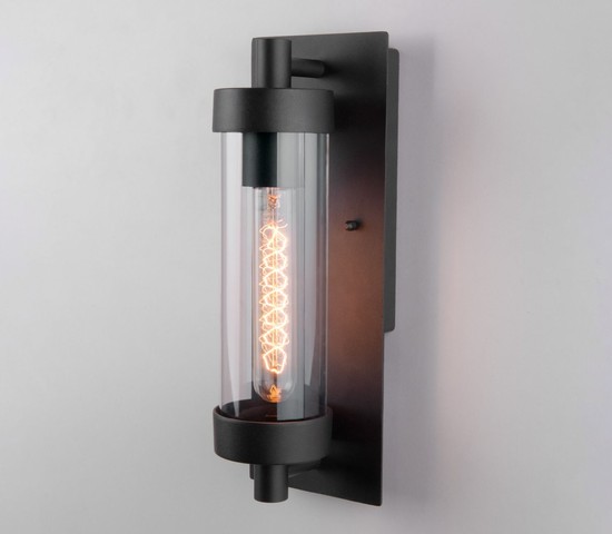 Универсальный уличный светильник Pipe D (35151/D) чёрный