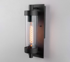 Универсальный уличный светильник Pipe D (35151/D) чёрный