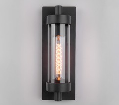 Универсальный уличный светильник Pipe D (35151/D) чёрный