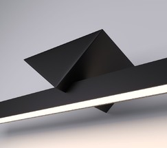 Подсветка интерьерная Delta LED черный (40115/LED)