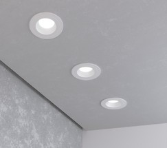 Точечный светильник 122 MR16 серебро/белый