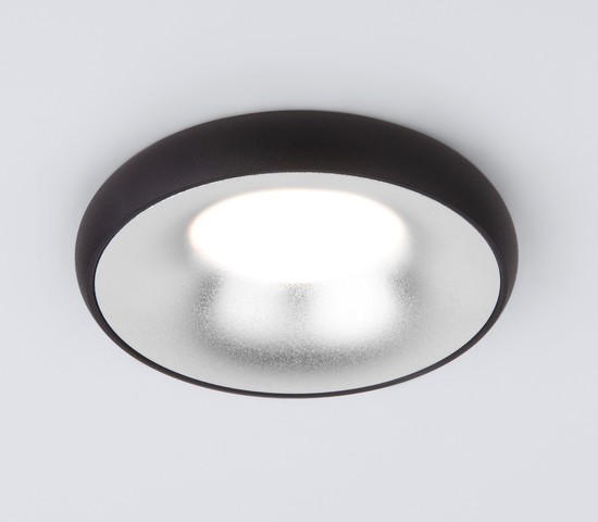 Точечный светильник 118 MR16 серебро/черный