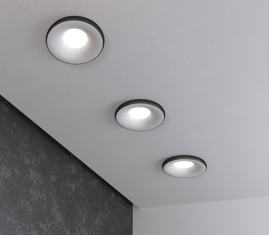 Точечный светильник 118 MR16 белый/черный