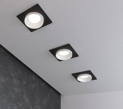 Точечный светильник 117 MR16 белый/черный