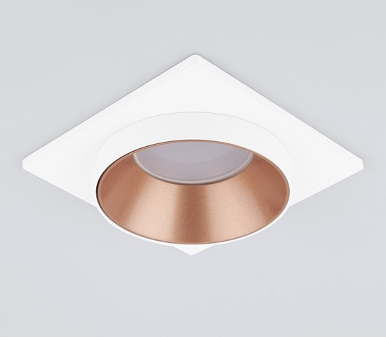 Точечный светильник 116 MR16 золото/белый