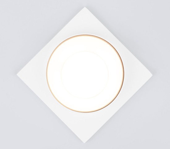 Точечный светильник 116 MR16 золото/белый