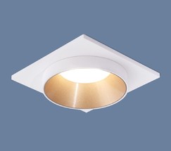 Точечный светильник 116 MR16 золото/белый