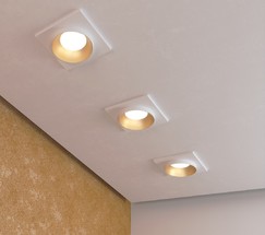 Точечный светильник 116 MR16 золото/белый