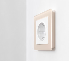 W0012743/ Рамка на 1 пост Acrylic (айвори)