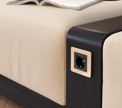 W0012743/ Рамка на 1 пост Acrylic (айвори)