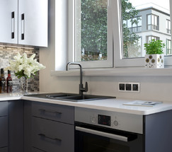 W0032701/ Рамка на 3 поста Acrylic (белый)