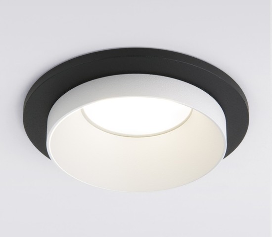 Точечный светильник 114 MR16 белый/черный