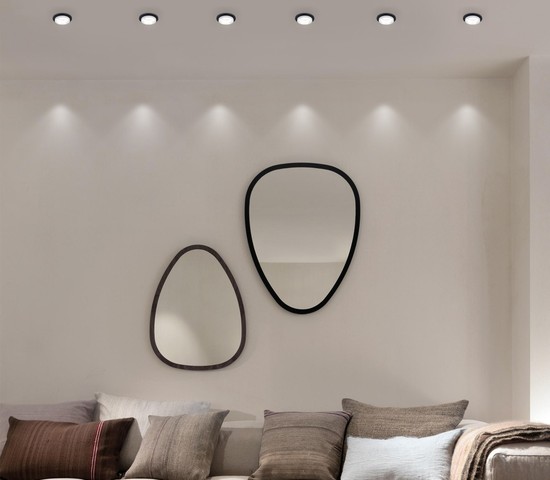 Точечный светильник 114 MR16 белый/черный