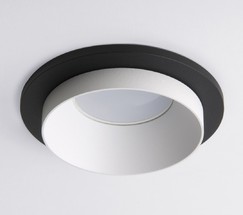 Точечный светильник 114 MR16 белый/черный