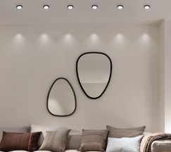 Точечный светильник 114 MR16 белый/черный